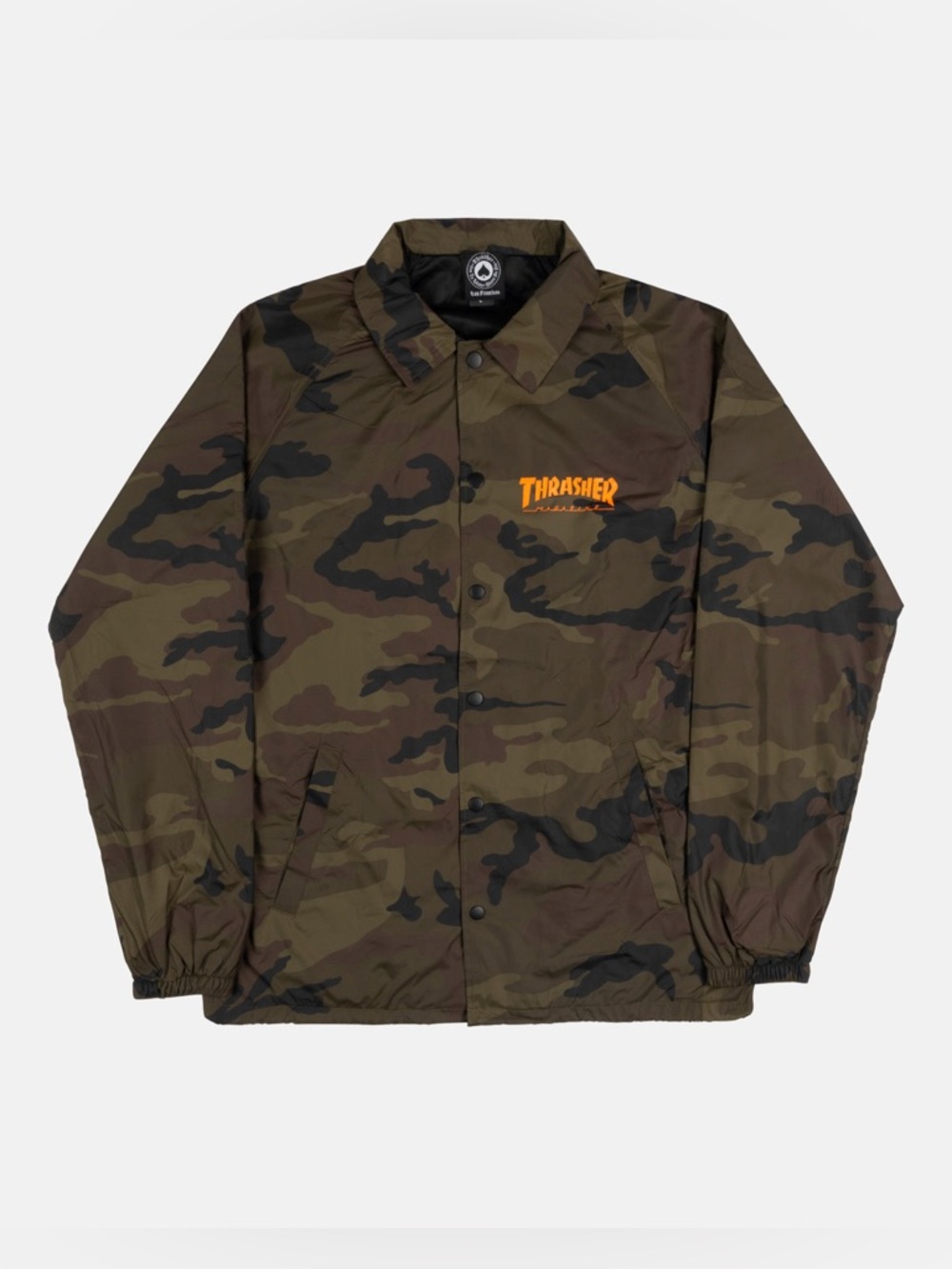 Thrasher Camo Coach Jacket